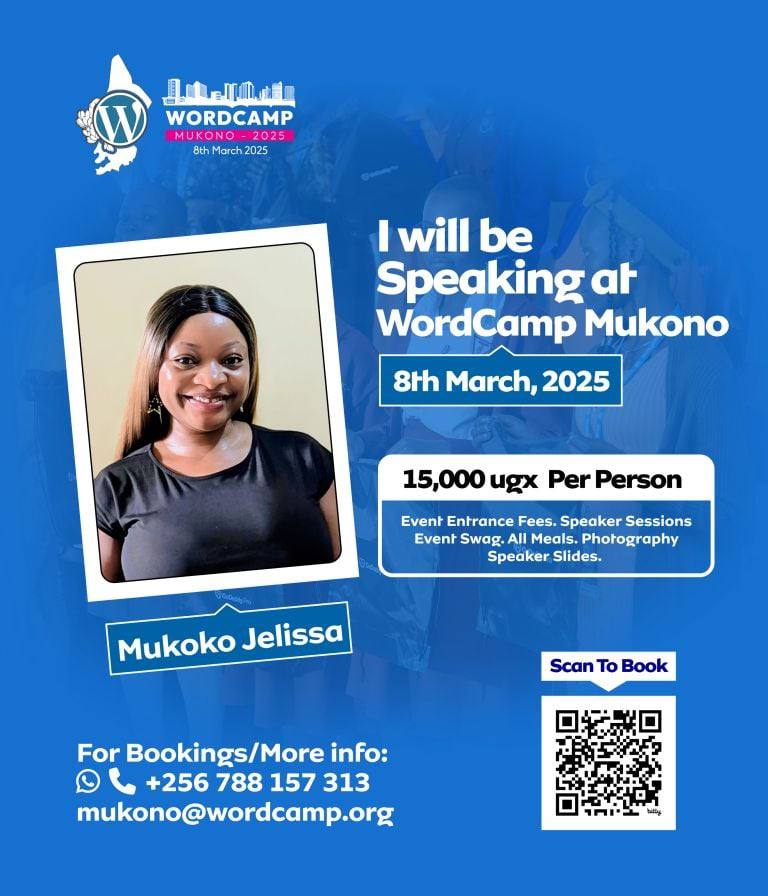 Jelissa wordcamp speaker